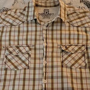 short sleeves button up shirt